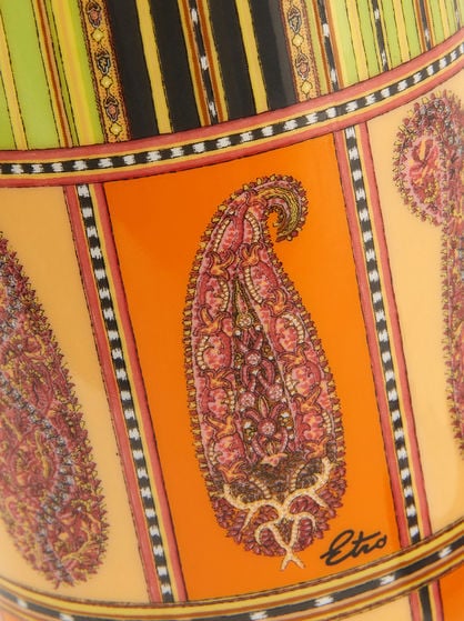 PAISLEY PORCELAIN CANDLE