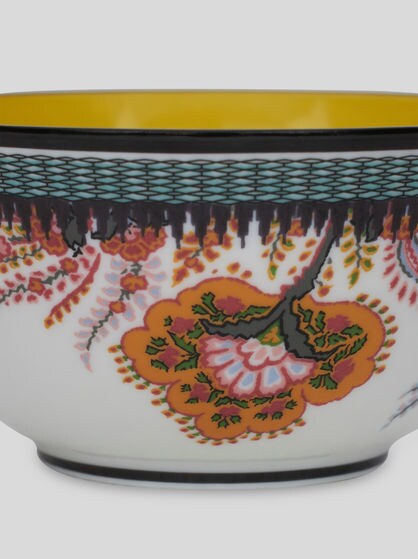 FLORAL PAISLEY RICE BOWL SET