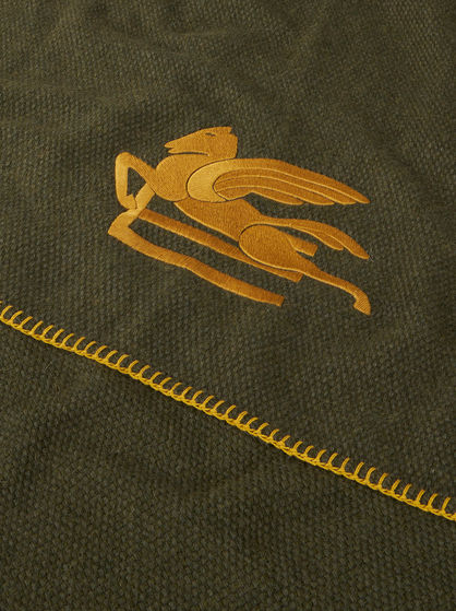 WOOL THROW BLANKET