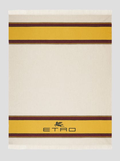WOOL AND CASHMERE THROW BLANKET