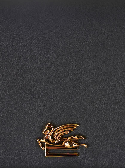 LEATHER PURSE WITH PEGASO