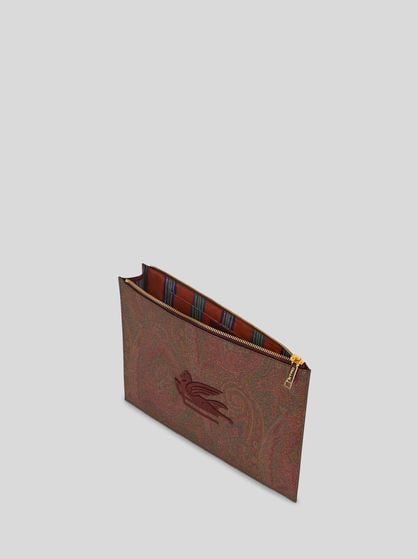 MAXI PAISLEY POUCH