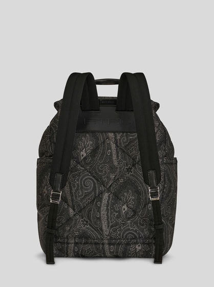 BACKPACK WITH PAISLEY PATTERN
