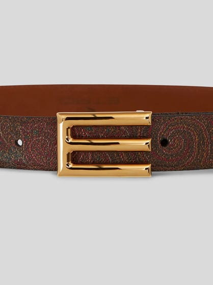 PAISLEY BELT WITH ETRO BUCKLE