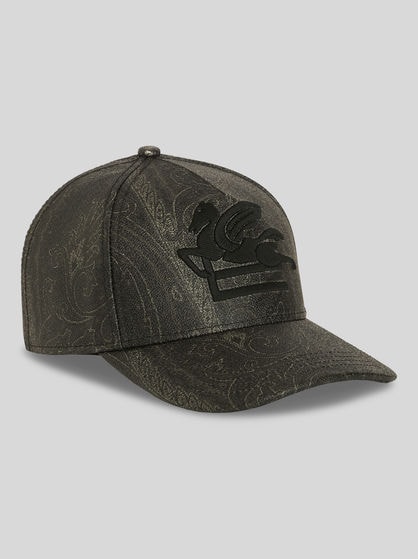 PAISLEY JACQUARD BASEBALL CAP