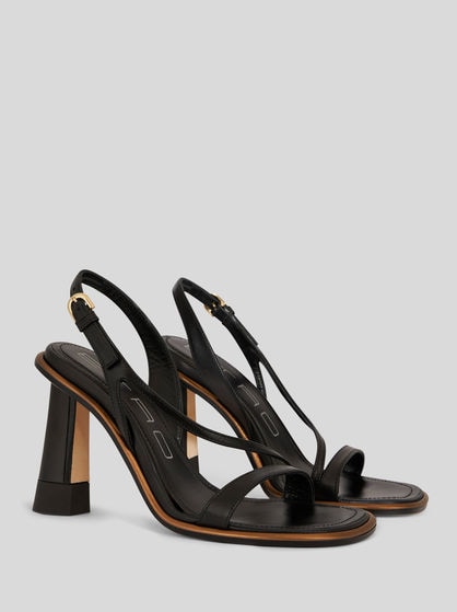 LEATHER SANDALS AND STRAPS