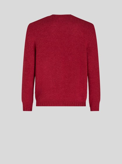 CASHMERE JUMPER WITH LOGO