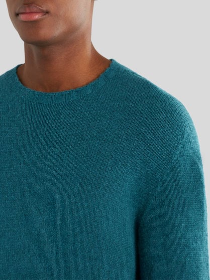 CASHMERE JUMPER WITH LOGO
