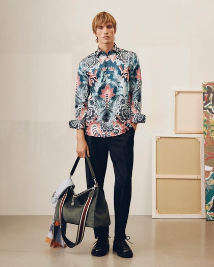 ETRO (エトロ) 総柄 シングル ジャケット ET222U1G5150095