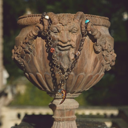 Etro gold-tone necklace