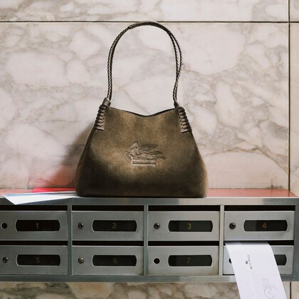 Etro Libra Bag in suede
