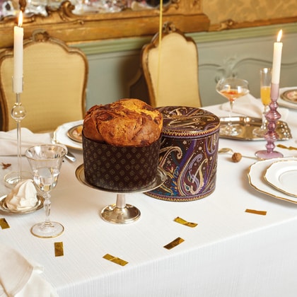 Etro x Aimo e Nadia Panettone zafferano e cioccolato