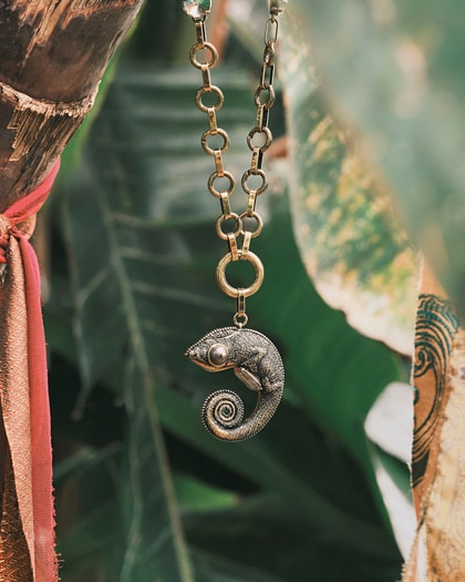 Etro gold-tone necklace