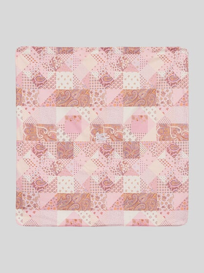 PATCHWORK JERSEY BLANKET
