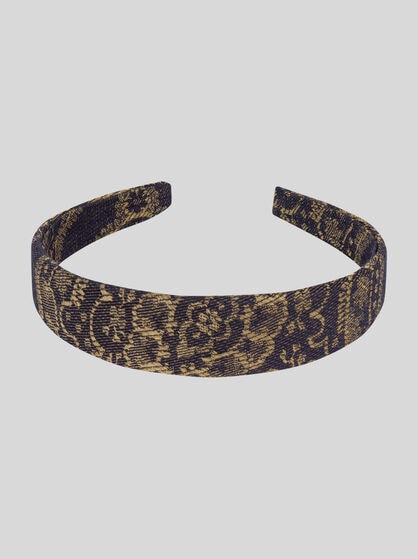 DAMASK JACQUARD HEADBAND