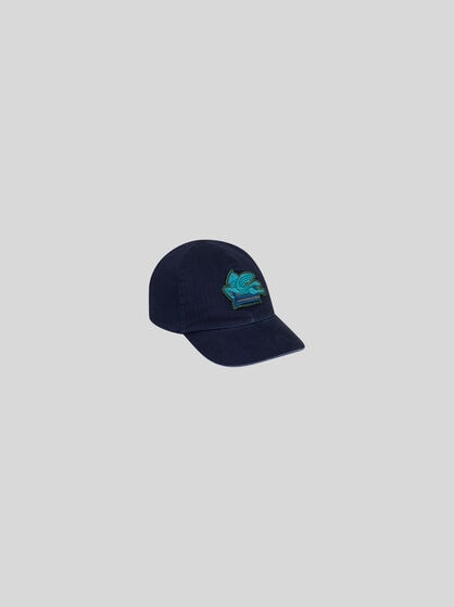 BASEBALL CAP WITH PEGASO PATCH
