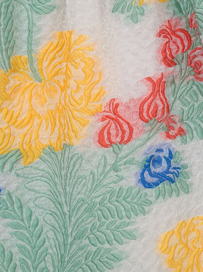 FIL COUPÉ FLORAL DRESS