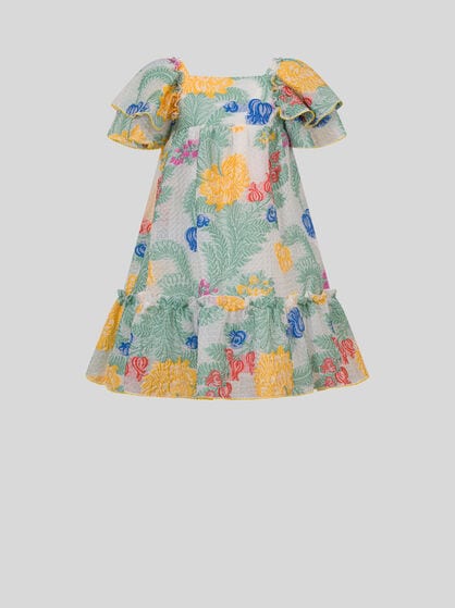 FIL COUPÉ FLORAL DRESS