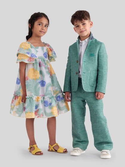 FIL COUPÉ FLORAL DRESS