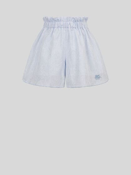 PAISLEY JACQUARD SHORTS
