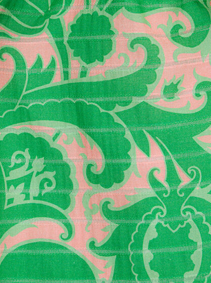 MUSLIN SHORTS WITH PRINT