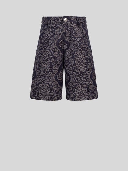 DAMASK JACQUARD SHORTS