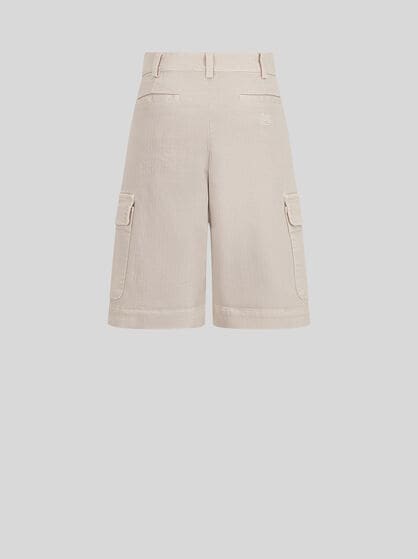 STRETCH COTTON SHORTS