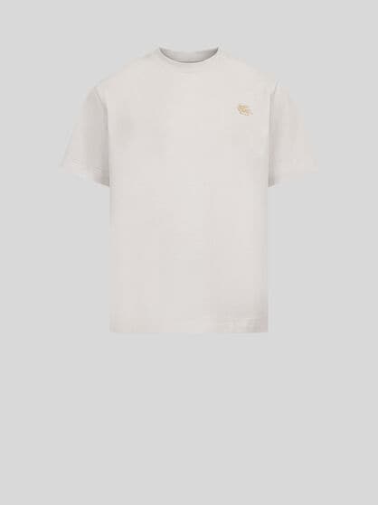 T-SHIRT WITH PEGASO EMBROIDERY