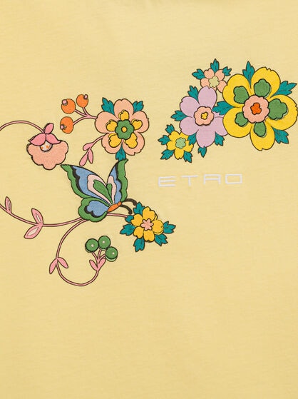 T-SHIRT WITH FLORAL PRINT