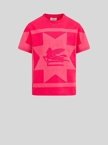 JERSEY T-SHIRT WITH PEGASO