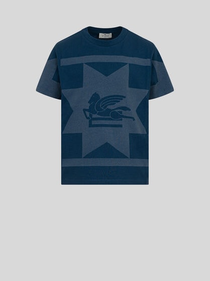 JERSEY T-SHIRT WITH PEGASO