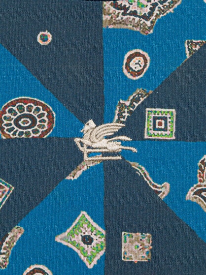 PATCHWORK CREW-NECK T-SHIRT