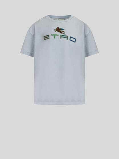 PRINTS LEGACY T-SHIRT WITH PEGASO AND LETTERING