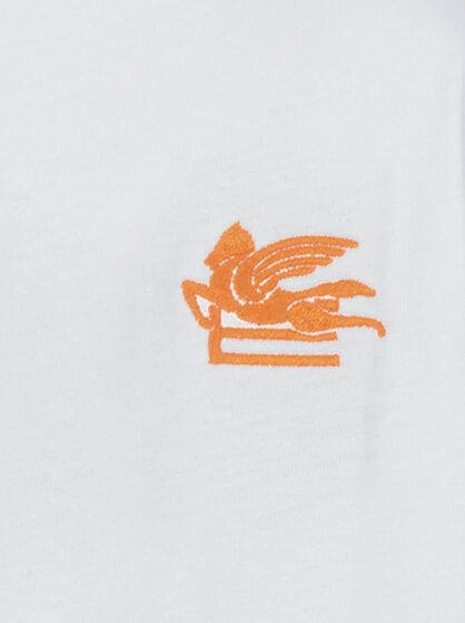 T-SHIRT WITH PEGASO EMBROIDERY