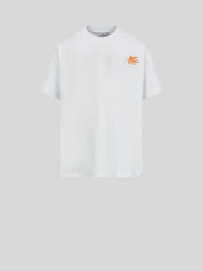T-SHIRT WITH PEGASO EMBROIDERY