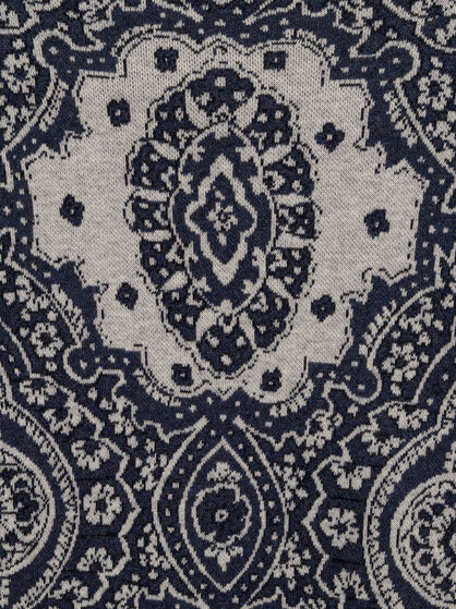 JUMPER WITH MEDALLION MOTIF