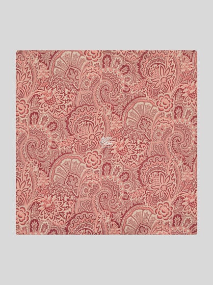 COTTON BLANKET WITH FLORAL PRINT