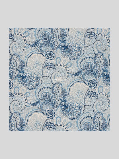COTTON BLANKET WITH FLORAL PRINT