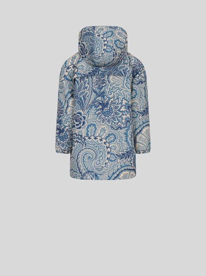 JACKET WITH FLORAL PRINT