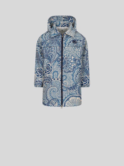 JACKET WITH FLORAL PRINT