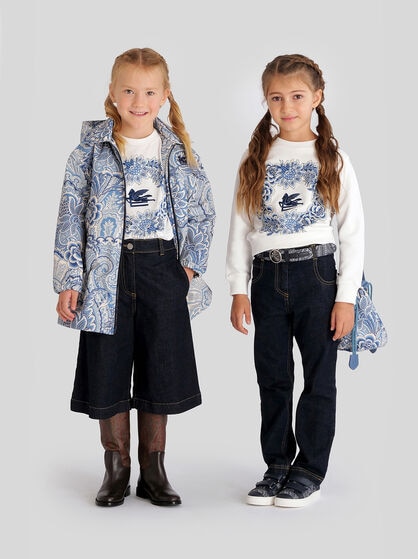 JACKET WITH FLORAL PRINT