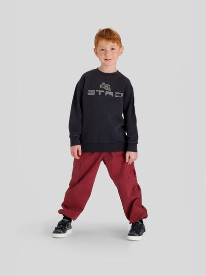 PRINTS LEGACY SWEATSHIRT WITH LOGO