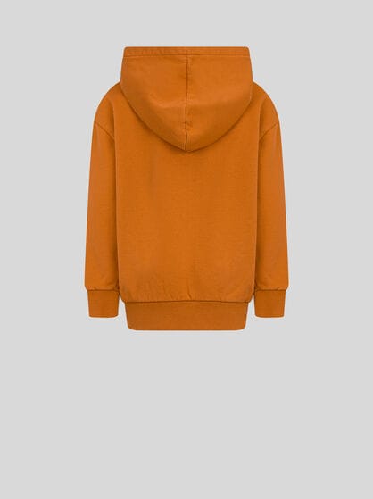 COTTON SWEATSHIRT WITH PEGASO AND PAISLEY MOTIF