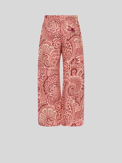 JOGGING TROUSERS WITH FLORAL PRINT