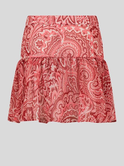 SKIRT WITH FLORAL PRINT