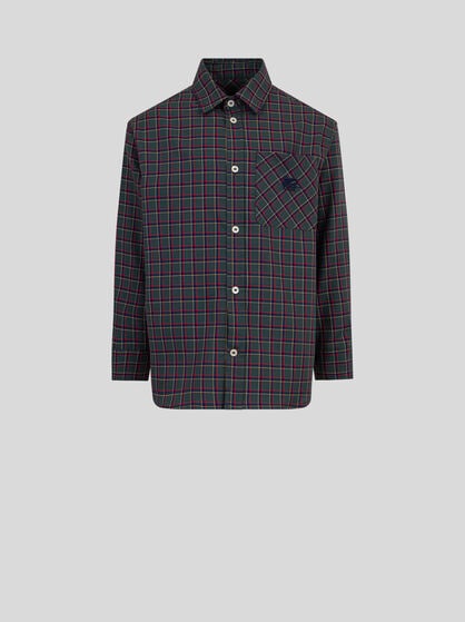 CHECK COTTON SHIRT
