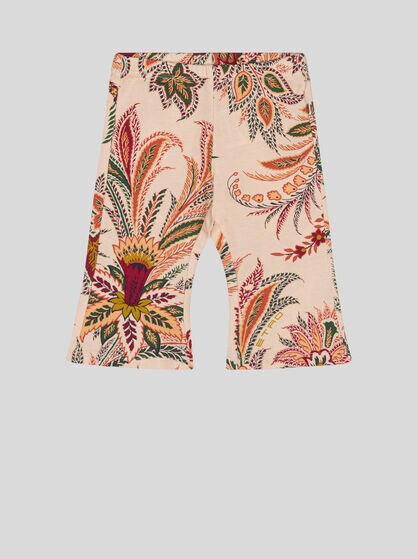 LEGGINGS WITH FLORAL PRINT
