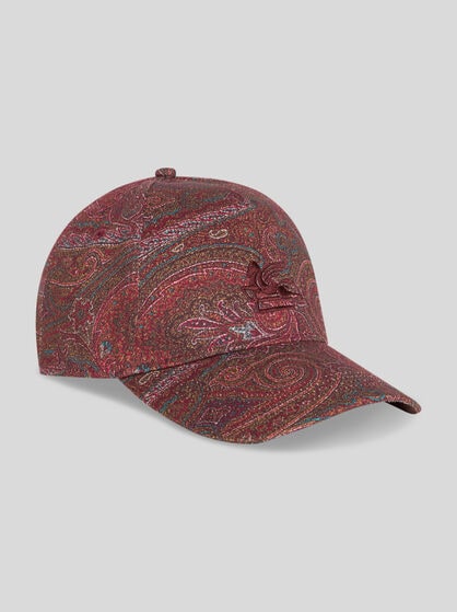 COTTON BASEBALL HAT WITH ARNICA MOTIF