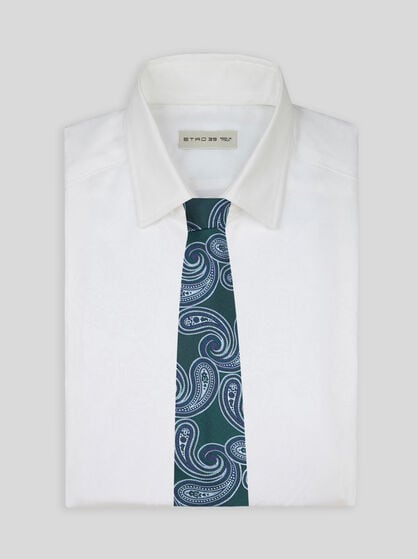 KRAWATTE MIT JACQUARD-PAISLEYMUSTER