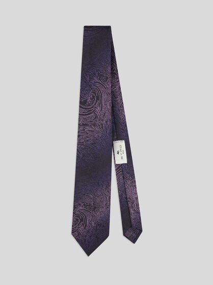 CRAVATE EN JACQUARD DE SOIE
